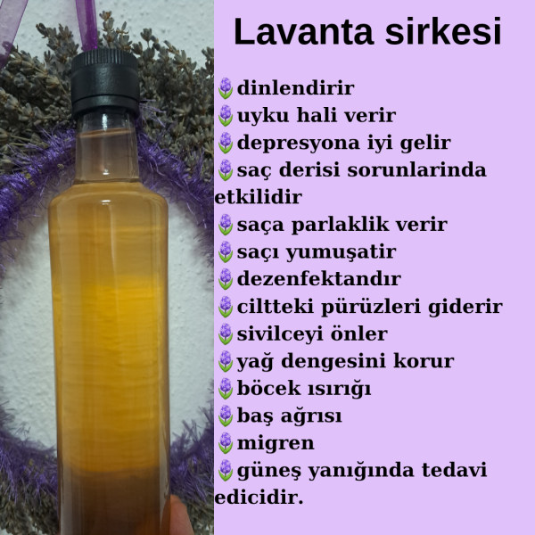 lavanta sirkesi